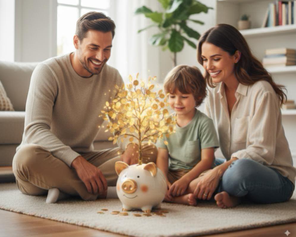 Investovanie pre deti: ako premeniť 50 € mesačne na silný štart do života